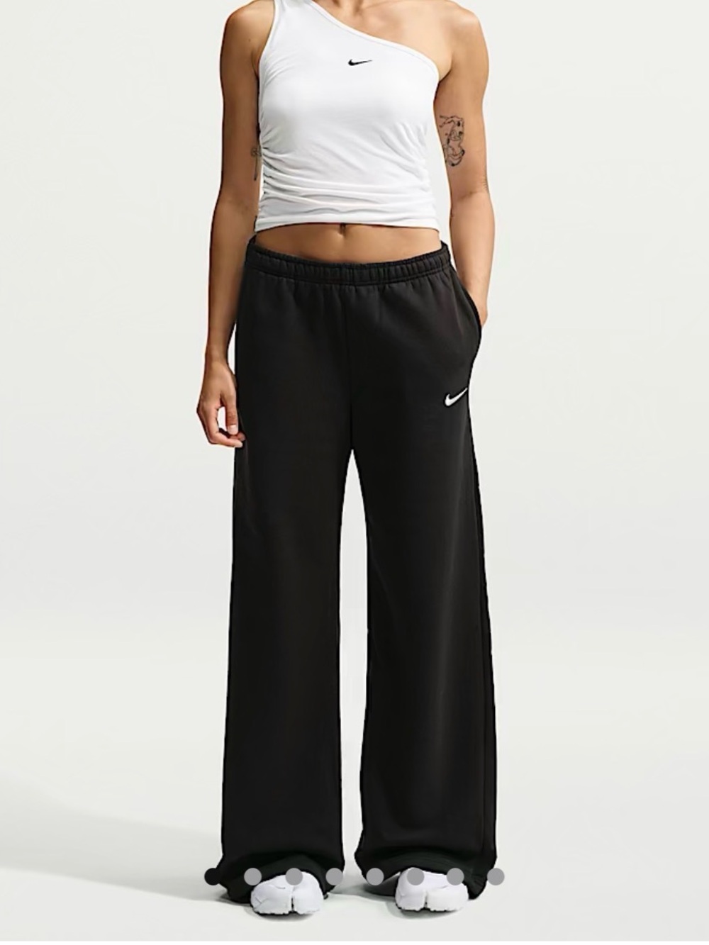 Nike Sportswear Plush Pants 'Black'